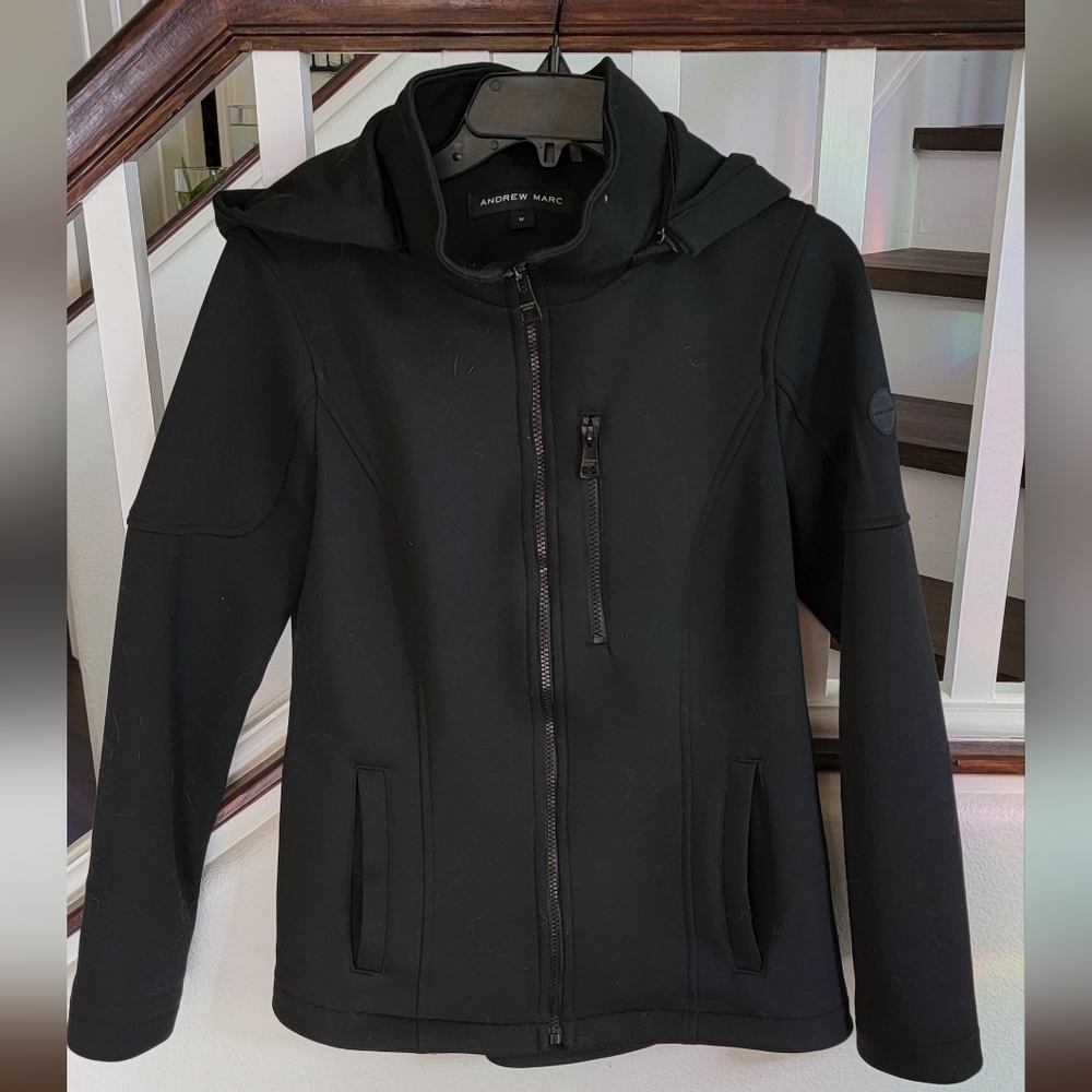 Andrew Marc Zip Up Jacket